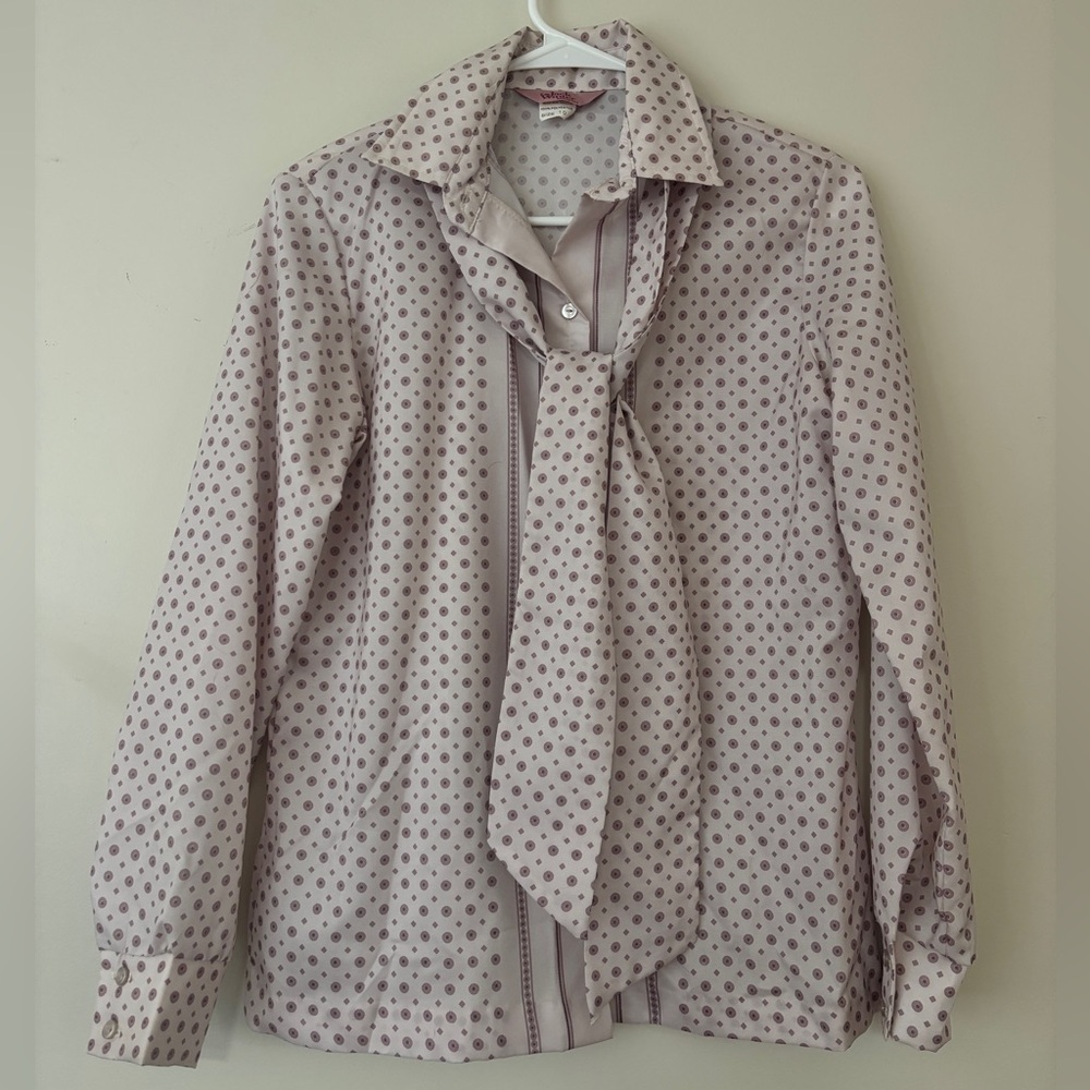 Vintage Pink and Mauve Jack Winter Knitsport with Matching Scarf
